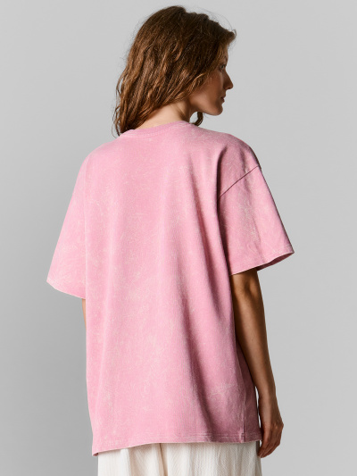 Футболка Mark Formelle 112951/25-ОБР40055Ц-0 ACID_WASH_розовый_009.1_Эйсид - фото 2