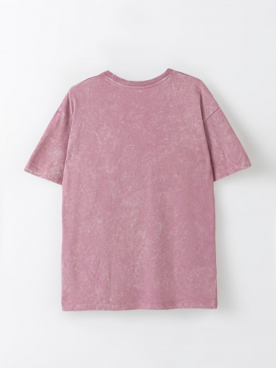 Футболка Mark Formelle 112951/25-ОБР40055Ц-0 ACID_WASH_розовый_009.1_Эйсид - фото 3
