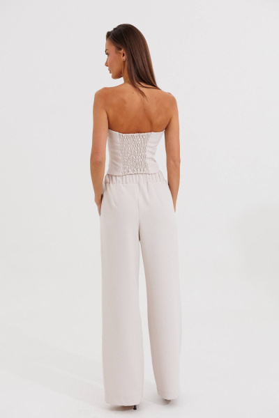 Брюки V&N Fashion 1150 бежевый - фото 2