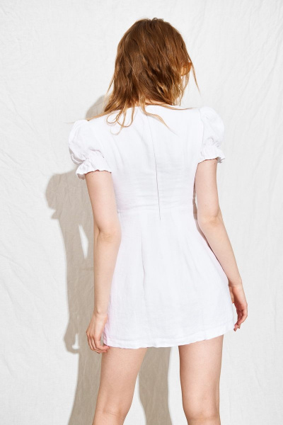 Платье Puella 3004 белый. - фото 4