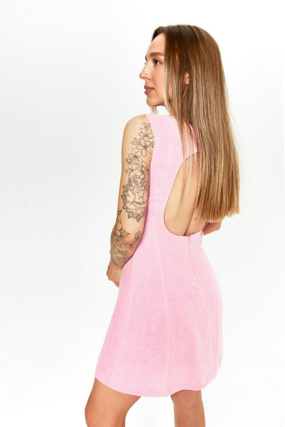 Платье Puella 3005 розовый - фото 3