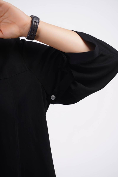 Блуза GRATTO 4133 черный - фото 4