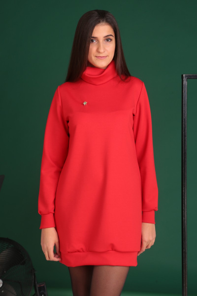 Платье Celentano 1824 красный - фото 7