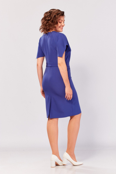 Платье Moda Versal П-2680 королевско синий - фото 4