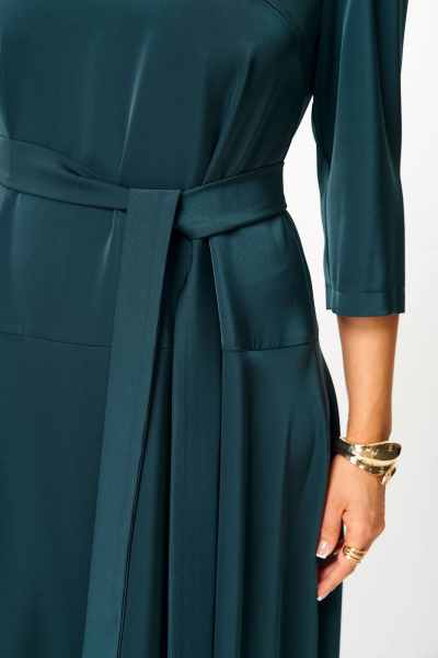 Платье Lady Style Classic 3087 изумрудный - фото 6