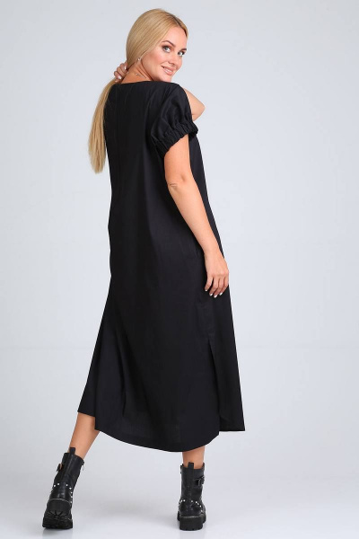 Платье FloVia 4097 черный - фото 4