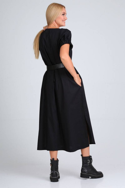 Платье FloVia 4097 черный - фото 7