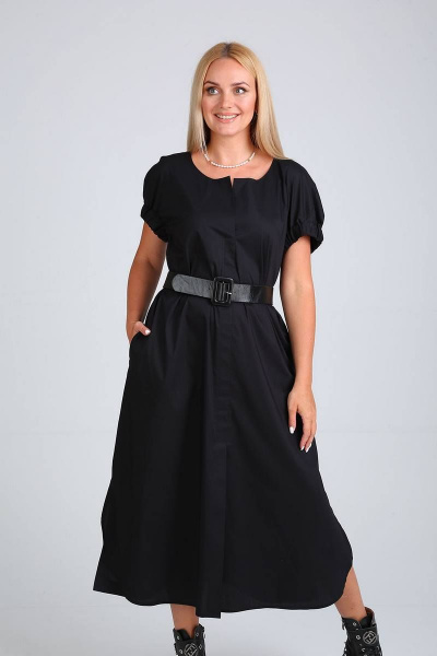 Платье FloVia 4097 черный - фото 6