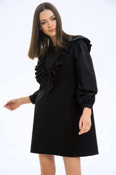 Платье LaVeLa L10197 черный - фото 1
