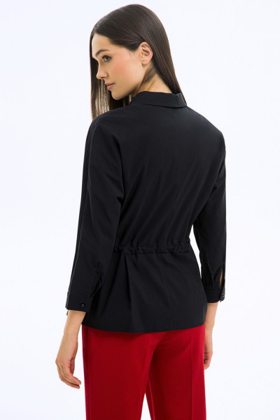 Блуза LaVeLa L50037 черный - фото 2