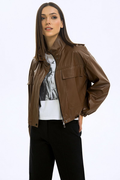 Куртка LaVeLa L70045 коричневый - фото 1