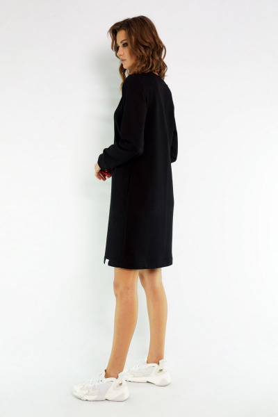 Платье Kivviwear 4041 черный - фото 6