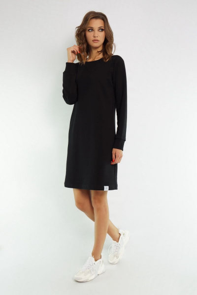 Платье Kivviwear 4041 черный - фото 4