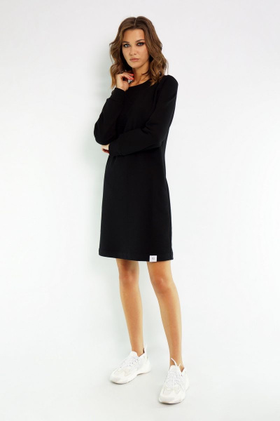 Платье Kivviwear 4041 черный - фото 2