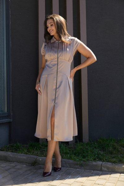 Платье ICY Street 26ICY135 капучино - фото 1