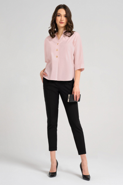 Блуза Панда 485140p пыльно-розовый - фото 1