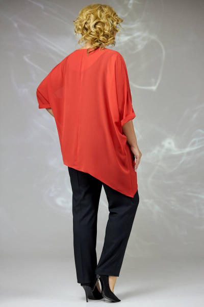 Блуза, брюки, майка Angelina & Сompany 581/1 красный - фото 2