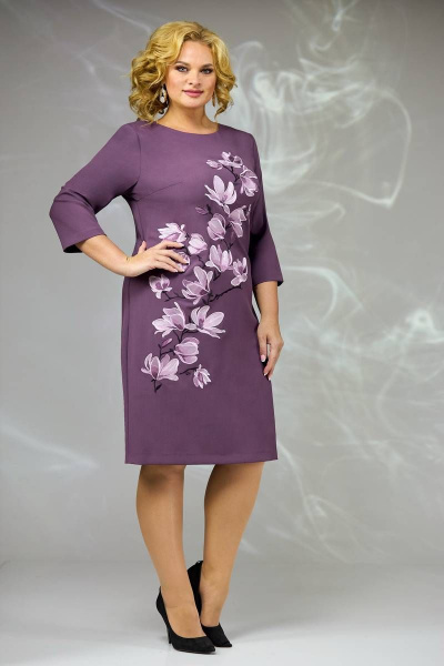 Платье Angelina & Сompany 586 фиолетовый - фото 4
