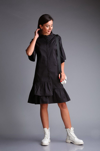 Платье Andrea Fashion AF-101 черный - фото 1