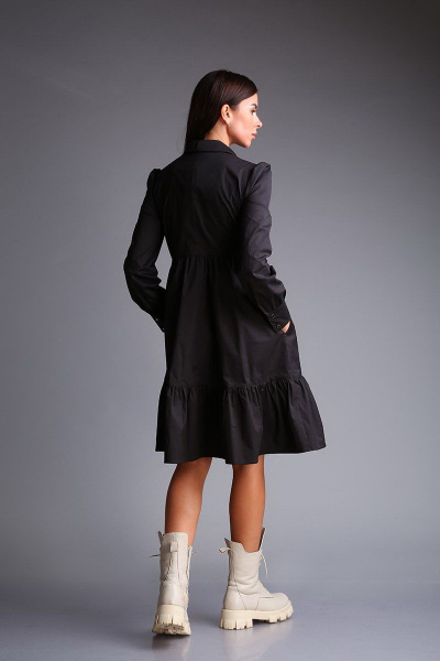 Платье Andrea Fashion AF-103 черный - фото 3