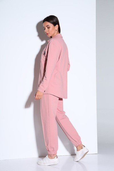 Блуза, брюки Andrea Fashion AF-157 розовый - фото 4