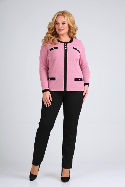Блуза SOVITA M-102/1 розовый - фото 4