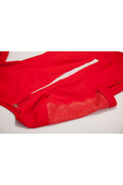 Блуза, брюки TEZA 108 красный - фото 3