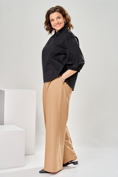 Блуза, брюки Romanovich Style 2-2947 кэмел - фото 10