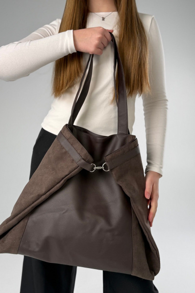 Сумка MT.Style BELLA2 brown-velour - фото 4