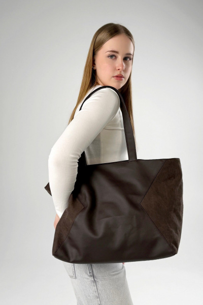 Сумка MT.Style MALTA2 brown-velour - фото 1