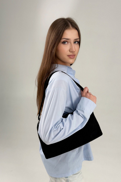 Сумка MT.Style Chloe2 black-velour - фото 8