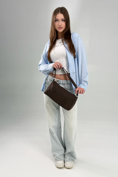 Сумка MT.Style Chloe2 brown-velour - фото 16