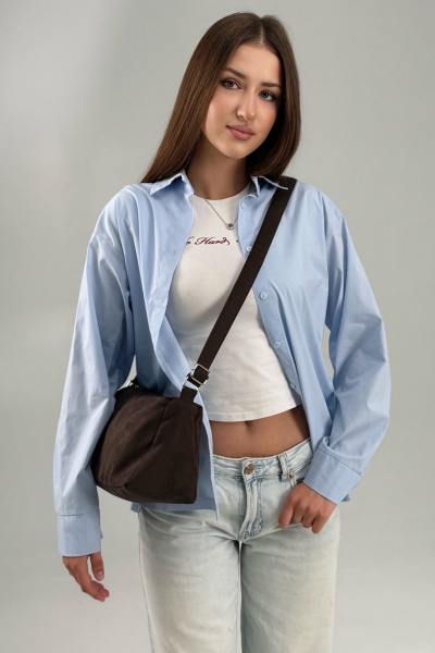 Сумка MT.Style Chloe2 brown-velour - фото 10