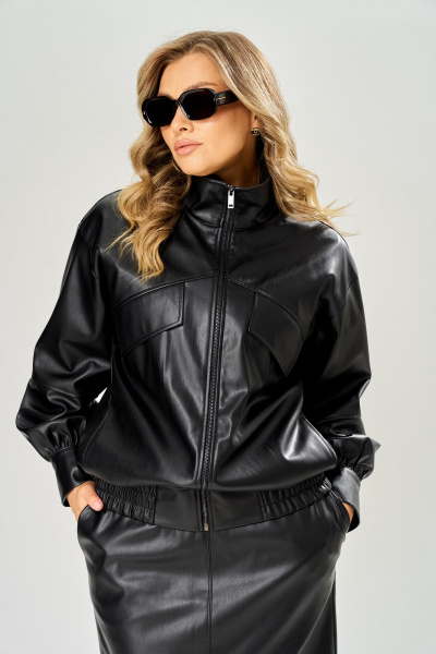 Куртка AVA fashion М-230 черный - фото 1