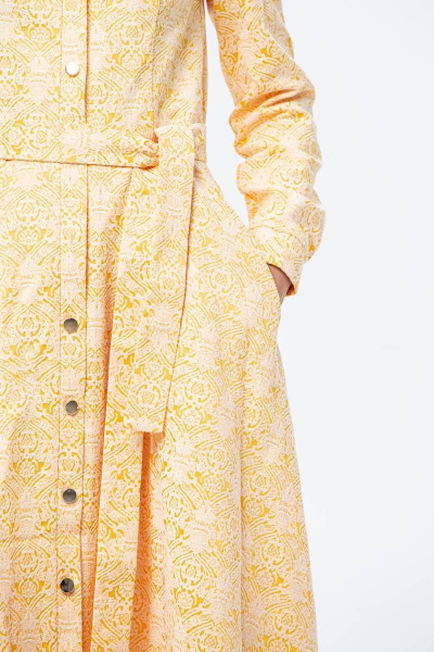 Платье BirizModa 15769 желтый - фото 3