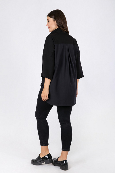 Блуза Daloria 6074 черный - фото 2