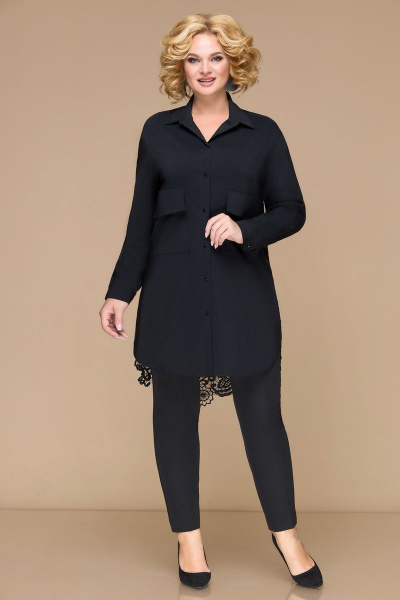 Блуза, брюки Svetlana-Style 1606 черный - фото 3