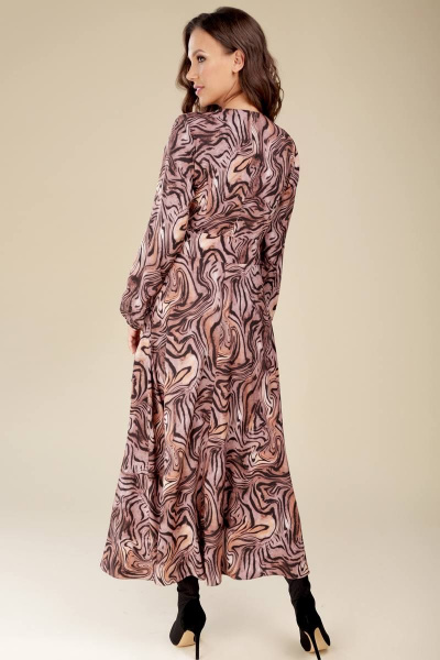 Платье Teffi Style L-1417 бурбон - фото 3