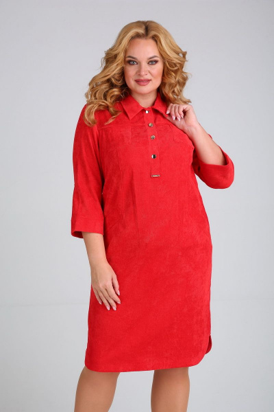 Платье Mamma Moda М-693 красный - фото 4