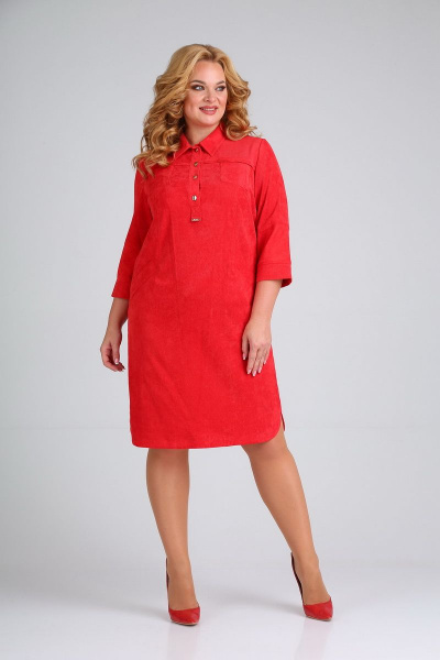 Платье Mamma Moda М-693 красный - фото 2
