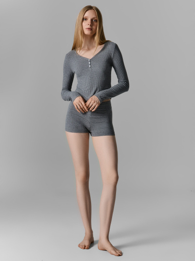 Джемпер, шорты Mark Formelle 592616/26-48259Ц-1 меланж_темно_серый - фото 1