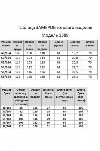 Брюки, жакет Мишель стиль 1389 темно-синий - фото 7