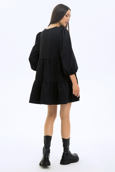 Платье LaVeLa L10263 черный - фото 3