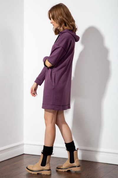Платье S_ette S5051 фиолетовый - фото 3