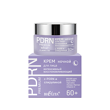 Крем для лица Belita PDRN.PREMIUM-Крем ночной для лица интенс. восст. с PDRN и спирулиной 6 - фото 1