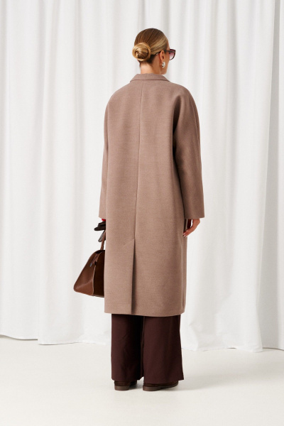 Пальто Beautiful&Free 9018 какао - фото 16