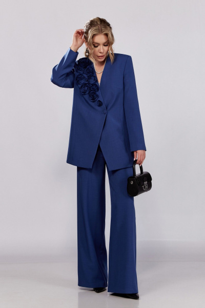 Брюки, жакет DOGGI 262972 синий - фото 8