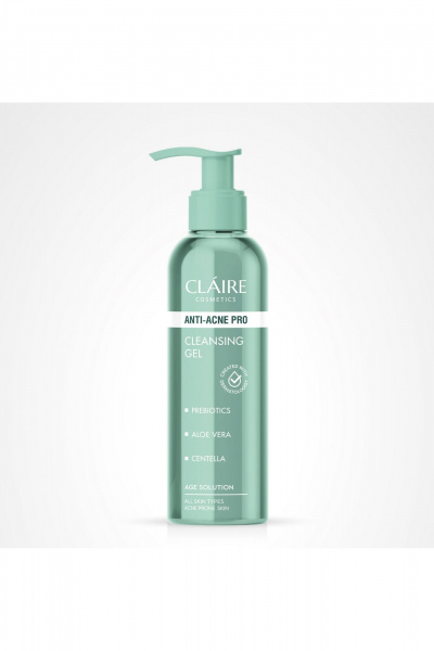 Гель для умывания Claire Cosmetics ANTI-ACNE PRO Очищающий гель для умывания - фото 1