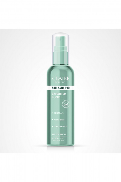 Тоник для лица Claire Cosmetics ANTI-ACNE PRO Успокаивающий тоник - фото 1