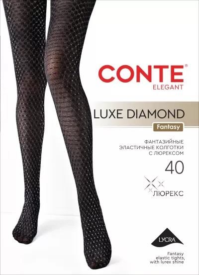 Колготки CONTE LUXE DIAMOND nero 26С-21СП - фото 4